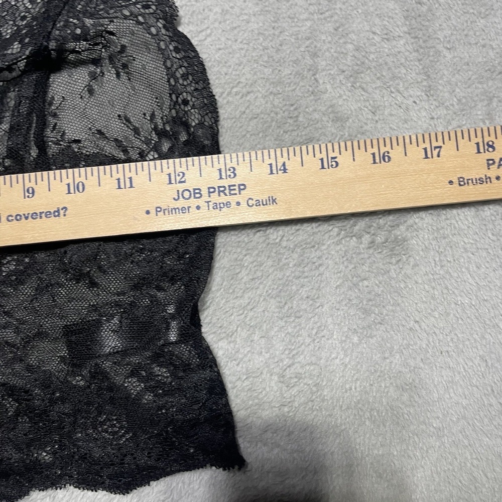 Fredricks Of Hollywood Cami Womens Small Black Lace Sheer Sexy - Picture 3 of 6